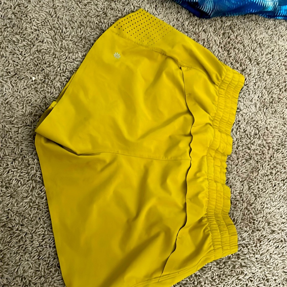 Green Athleta shorts :)